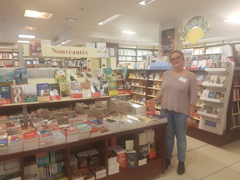 Soline Boissard à la librairie Grangier