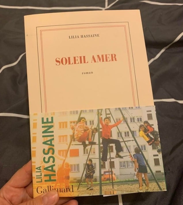 1ere de couverture de Soleil Amer de Lilia Hassaine