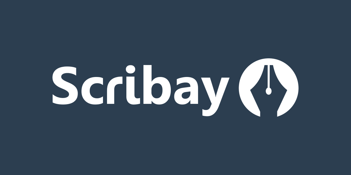 Logo de la plateforme d'écriture Scribay