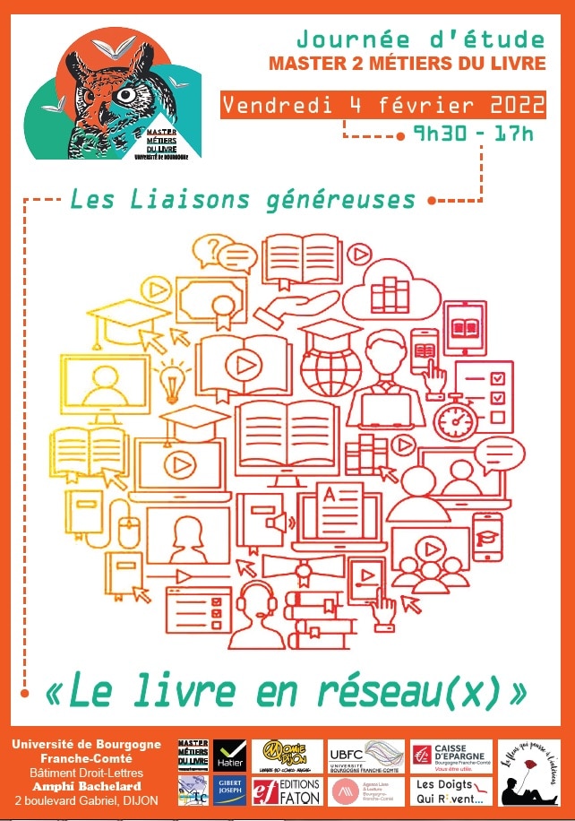 Le Livre en réseau(x) - Journée d'étude du master Métiers du livre Dijon